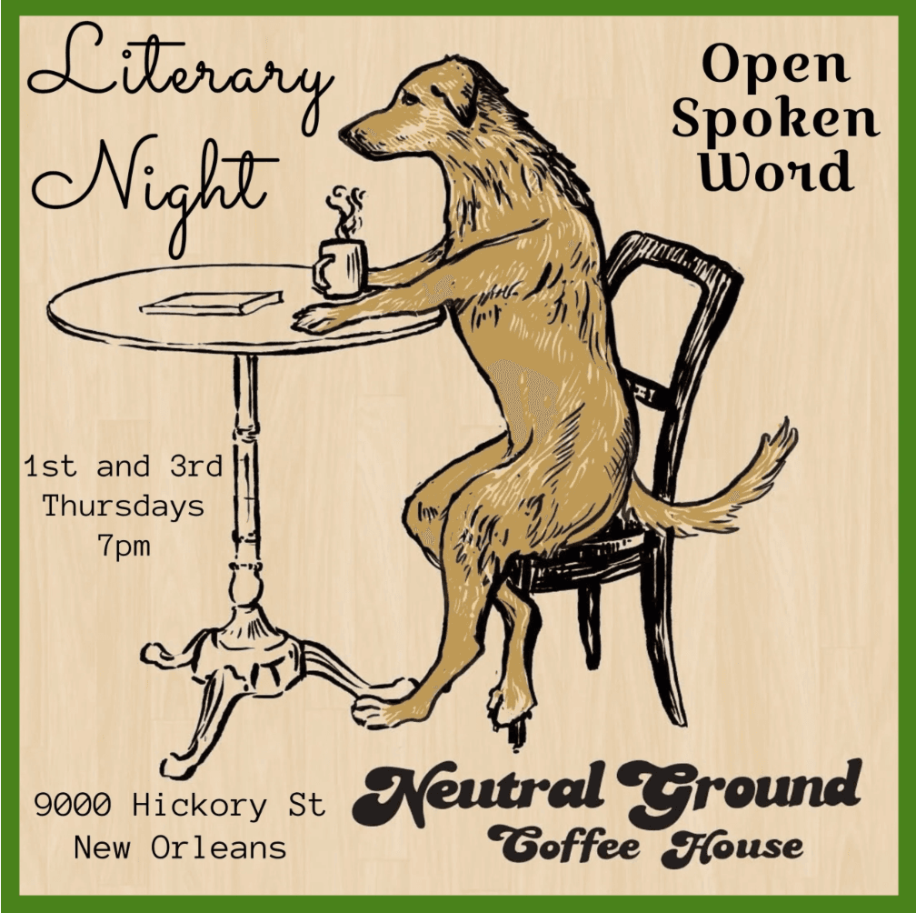 Literary Night At The Coffeehouse