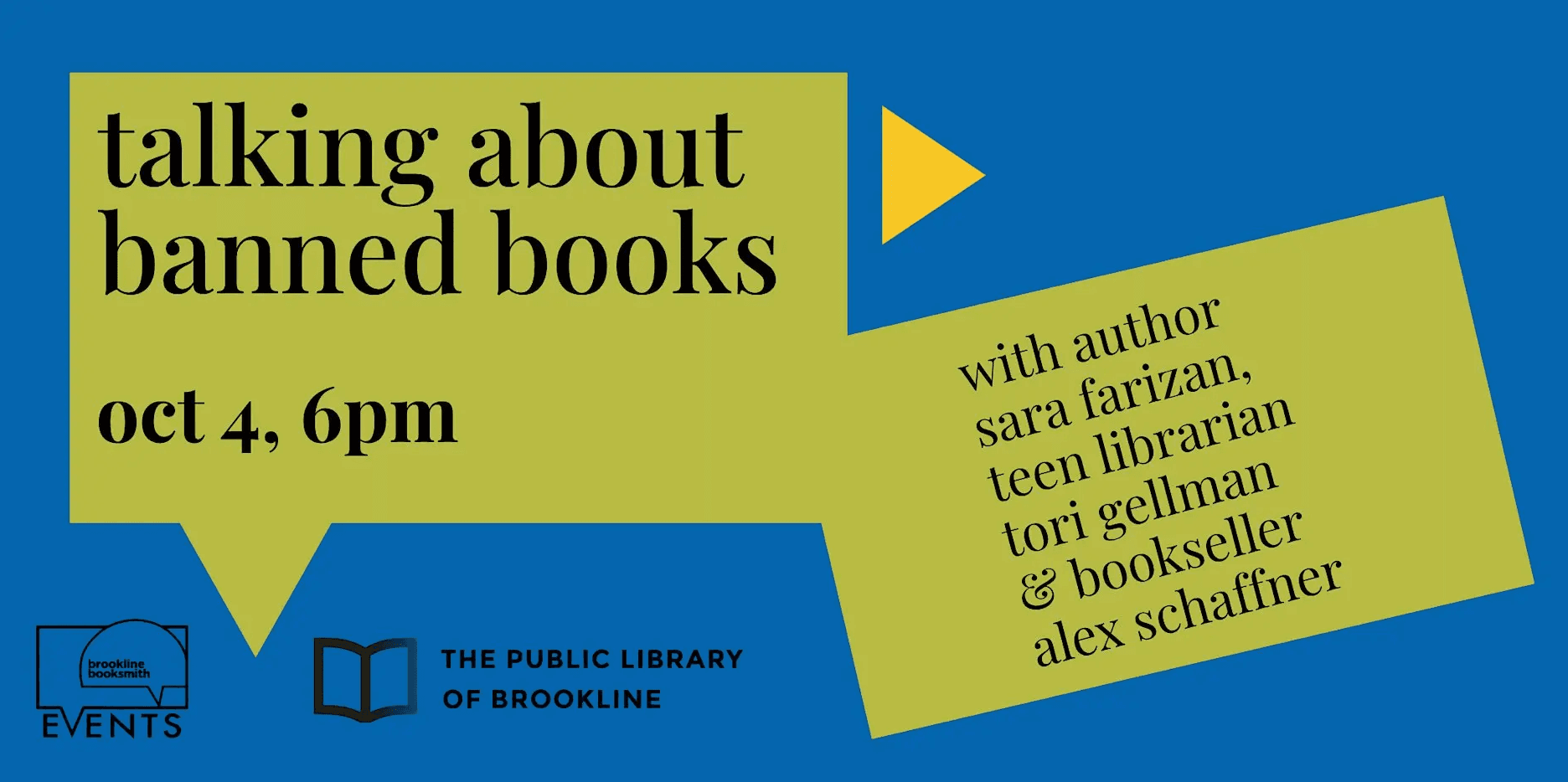 Talking About Banned Books with Sara Farizan & Tori Gellman
