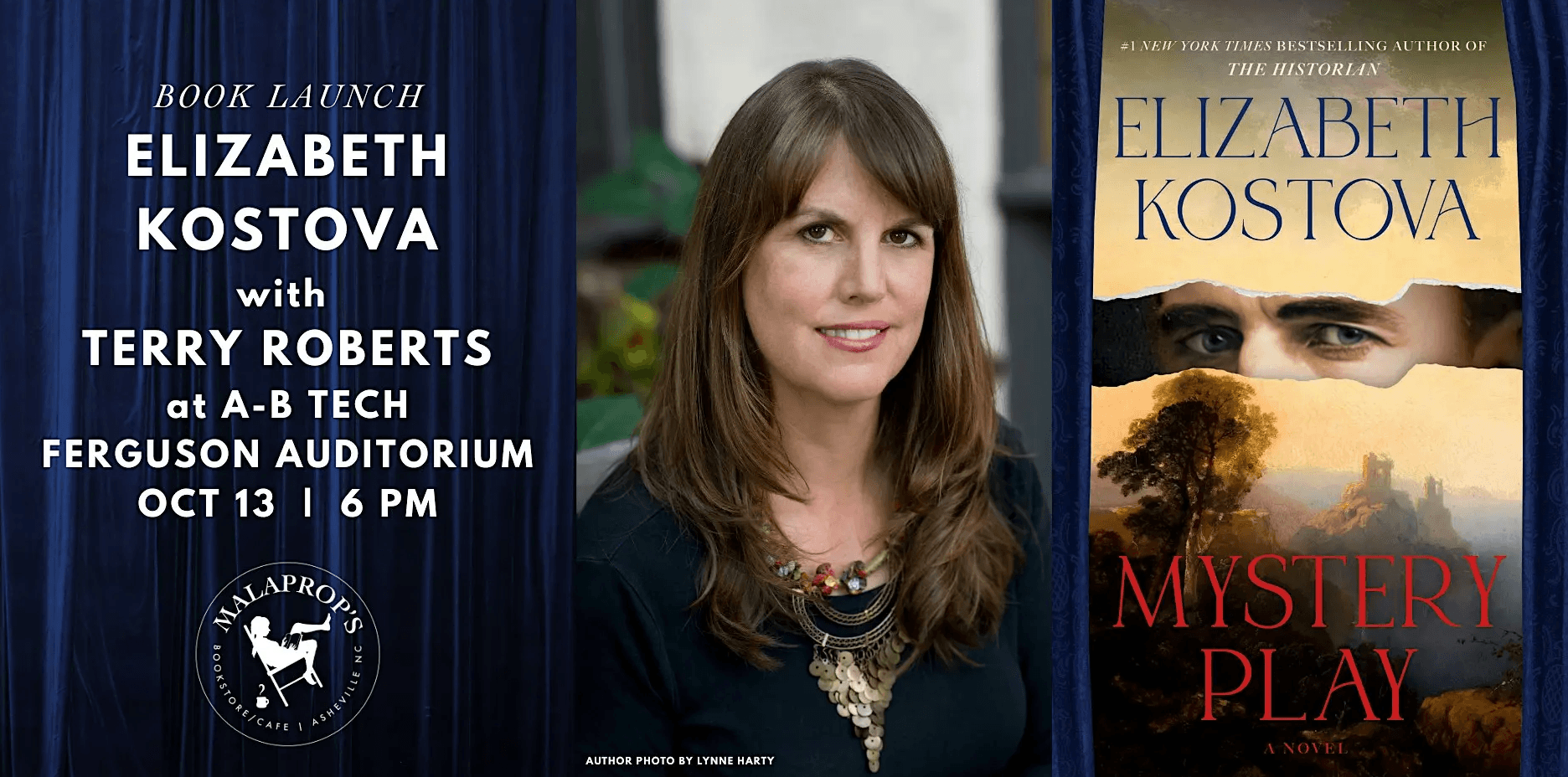 Elizabeth Kostova Launches "Mystery Play"