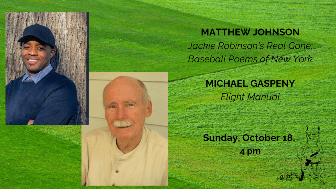 Matthew Johnson & Michael Gaspeny: Poetry Reading