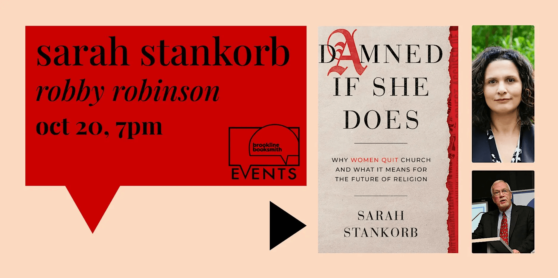 Sarah Stankorb with Robby Robinson: "Damned if She Does"